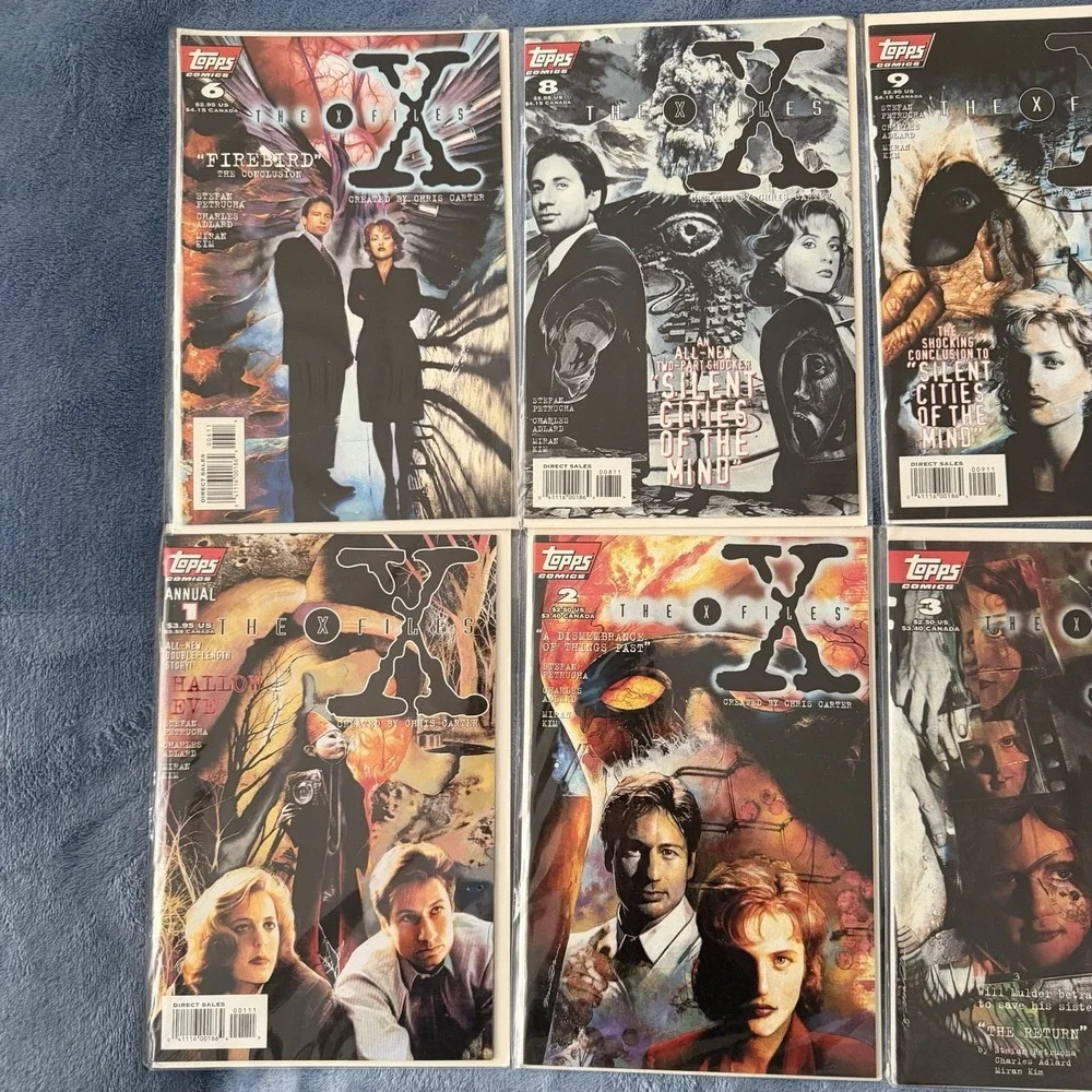 X Files Lot Of 10 Comic Books‎